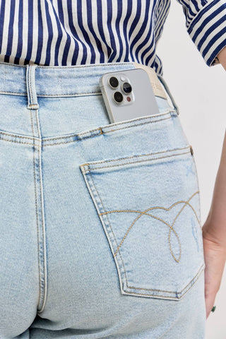 HW Rigid Magic Dad Short w/ Cell Phone Back Pkt - PLUS - Rise and Redemption