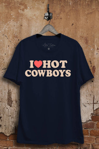 I Love Cowboys Graphic Top - Rise and Redemption