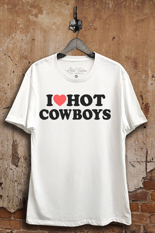 I Love Cowboys Graphic Top - Rise and Redemption