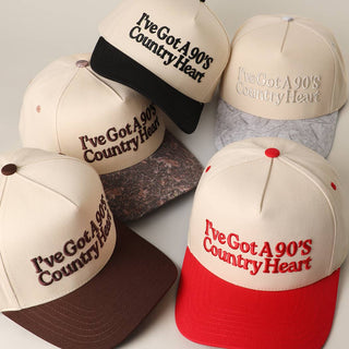 I've Got A 90's Country Heart 3D Embroidered Trucker Hat - Rise and Redemption