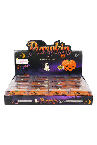 Jack-o-Lantern Pumpkin Zero Rebound Oil Jelly Filled Squishy - Rise and Redemption
