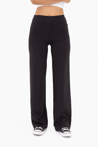 Jacquard Stripe Wide Leg Pant - Rise and Redemption