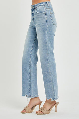 Jamie Raw Hem Risen Denim - Rise and Redemption