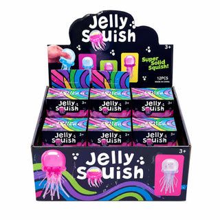 Jellyfish Squishy Stress Ball – Slow-Rise Sensory Fidget Toy - Rise and Redemption