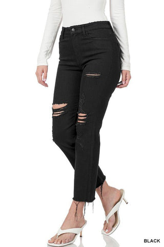 Jett Distressed Denim - Rise and Redemption