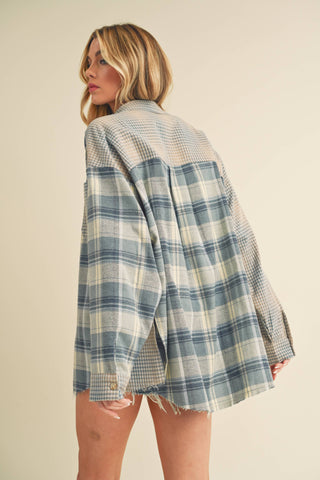 Kambrie Plaid Flannel Shirt - Rise and Redemption