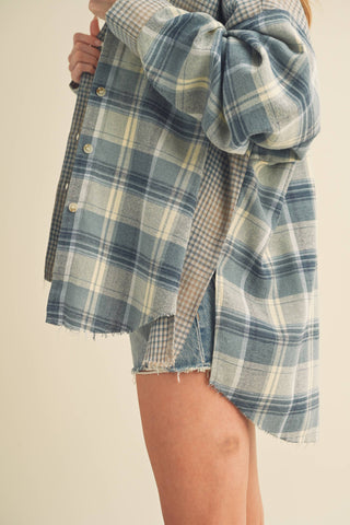 Kambrie Plaid Flannel Shirt - Rise and Redemption