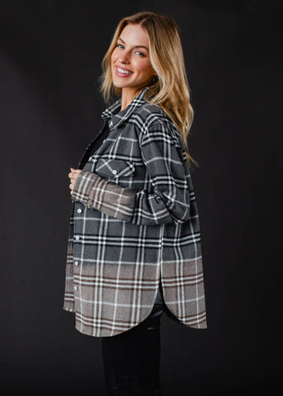 Karter plaid Flannel - Rise and Redemption