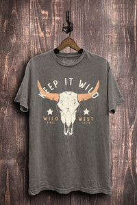 Keep it wild mineral Tee - Rise and Redemption