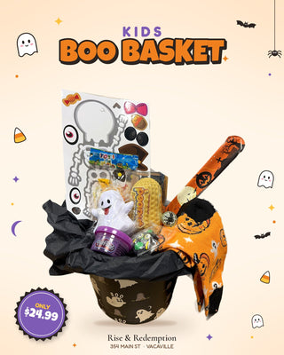 Kids Squishy Boo Basket (assorted styles) - Rise and Redemption