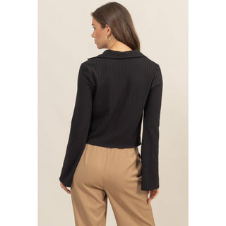 Kiley Knit Button Down Shirt - Rise and Redemption