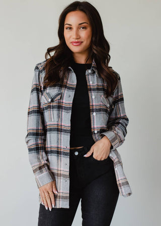 Knights Armor Plaid Flannel - Rise and Redemption
