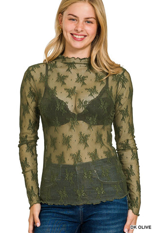 Lace Floral Knit - Rise and Redemption
