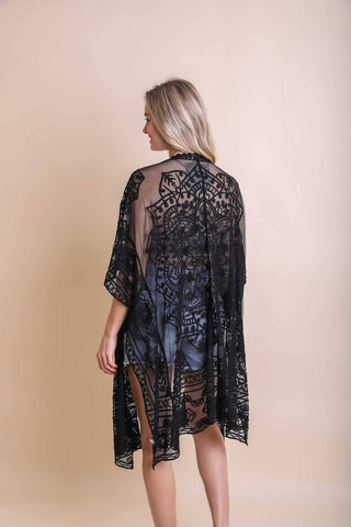 Lainey Lace Kimono - Rise and Redemption