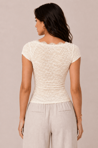 Leila Laced Top - Rise and Redemption