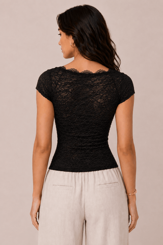 Leila Laced Top - Rise and Redemption