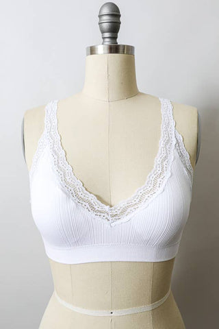 Leila Padded Lace Bralette - Rise and Redemption