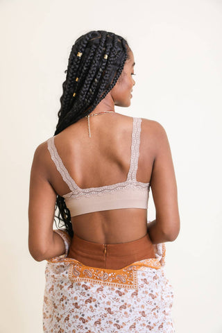 Leila Padded Lace Bralette - Rise and Redemption