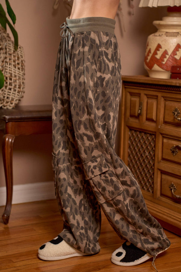 Leopard Athleisure Sweatpants - Rise and Redemption