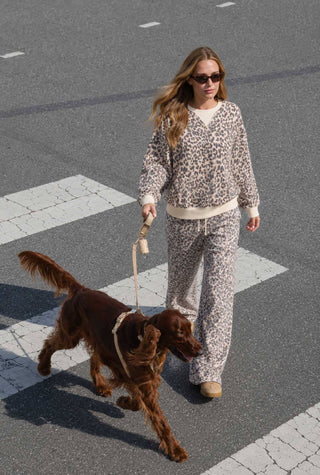Leopard Drawstring Pants - Rise and Redemption