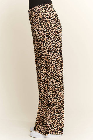 Leopard Split Checker Pant - Rise and Redemption