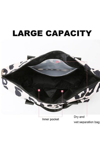 Leopard Travel Weekender Bag - Rise and Redemption