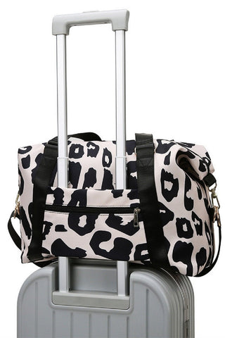 Leopard Travel Weekender Bag - Rise and Redemption