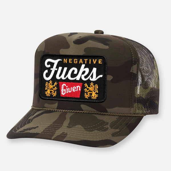 LESS THAN ZERO CURVED BILL PATCH HAT - Rise and Redemption