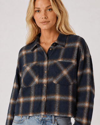Lexi Long Cropped Flannel - Rise and Redemption