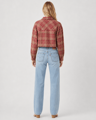 Lexi Long Cropped Flannel - Rise and Redemption