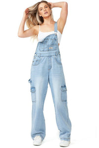 Light Denim 90’s Overalls - Rise and Redemption