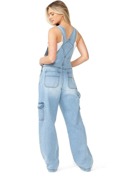 Light Denim 90’s Overalls - Rise and Redemption