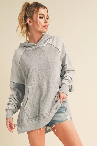Lillian Oversized Washed Hoodie - Rise and Redemption