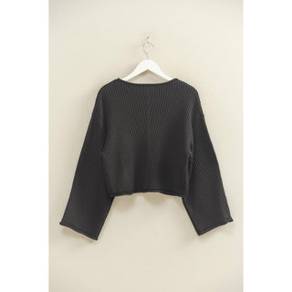 Lily Long - Sleeve Ribbed Sweater - Rise and Redemption