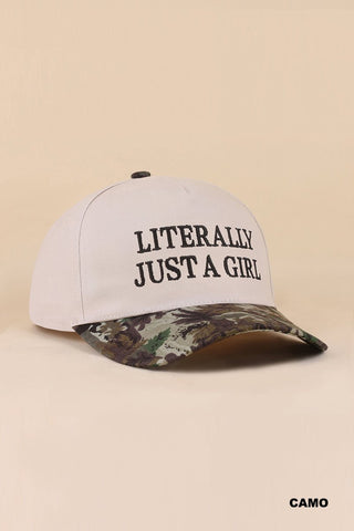 Literally Adjustable Embroidered Hat - Rise and Redemption