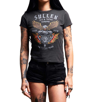 Live Free Sullen Women's Tee - Rise and Redemption