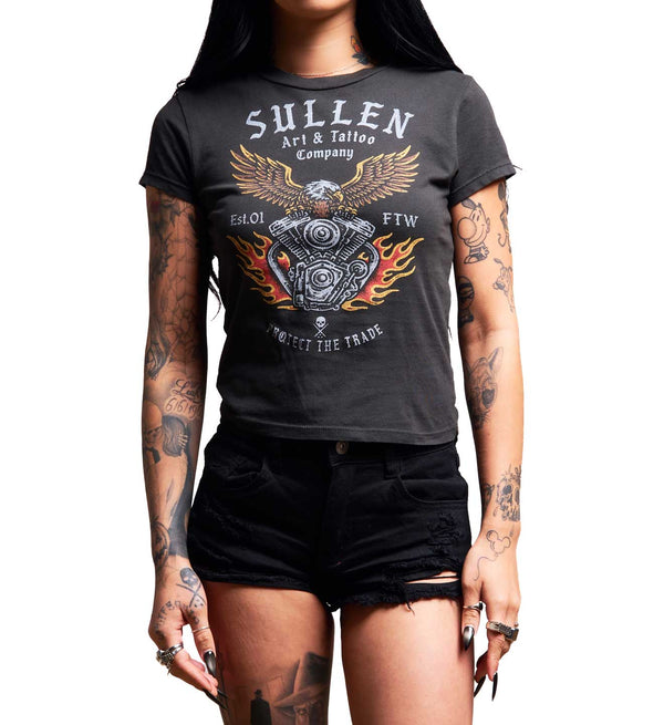 Live Free Sullen Women's Tee - Rise and Redemption
