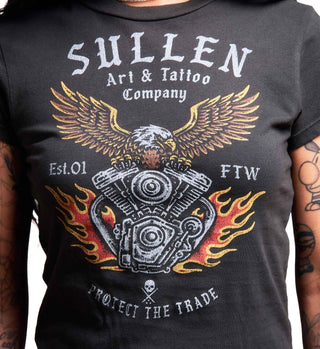 Live Free Sullen Women's Tee - Rise and Redemption