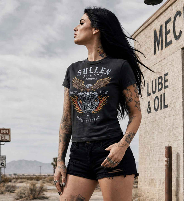 Live Free Sullen Women's Tee - Rise and Redemption