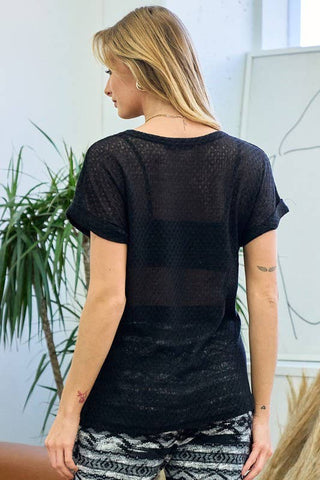 Loose See Through Sweater - Rise and Redemption