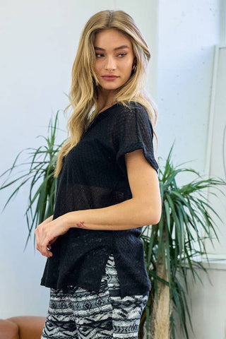 Loose See Through Sweater - Rise and Redemption