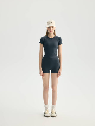 Luciana High - Waist Sculpt Shorts - Rise and Redemption