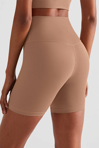 Luna High Waist Mid - Thigh Biker Short - Rise and Redemption