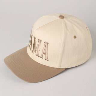 MAMA Typographic Design Embroidery Baseball Cap - Rise and Redemption