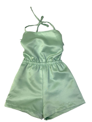 Matcha Tie Back Romper - Rise and Redemption
