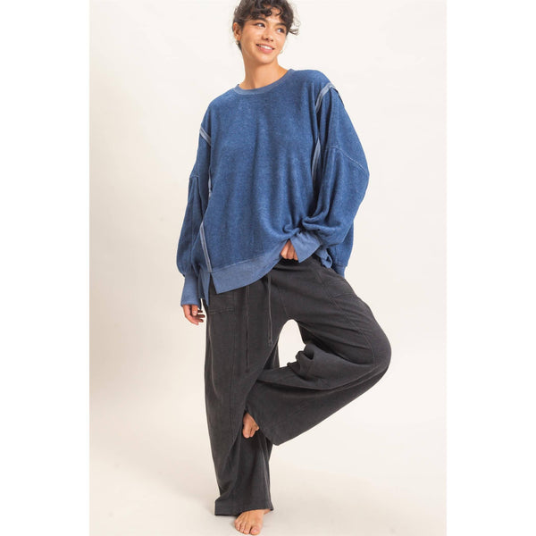 Mineral Washed Barrel Sweatpants - Rise and Redemption