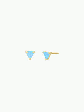 Mini Energy Gem - Fire Opal - Gold Earrings - Rise and Redemption