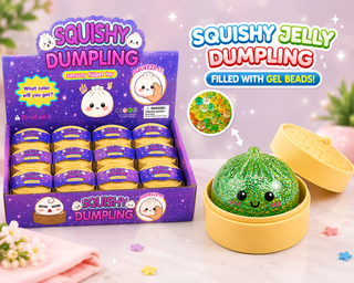 Mini Glitter Gel Bead Dumpling Squishy - Rise and Redemption
