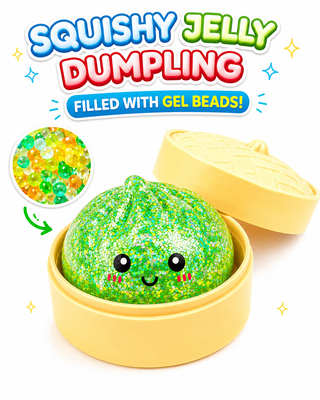 Mini Glitter Gel Bead Dumpling Squishy - Rise and Redemption