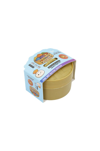 Mini Puppy Glittery Bao Dumpling Gel Slime Squishy - 2 Inch - Rise and Redemption